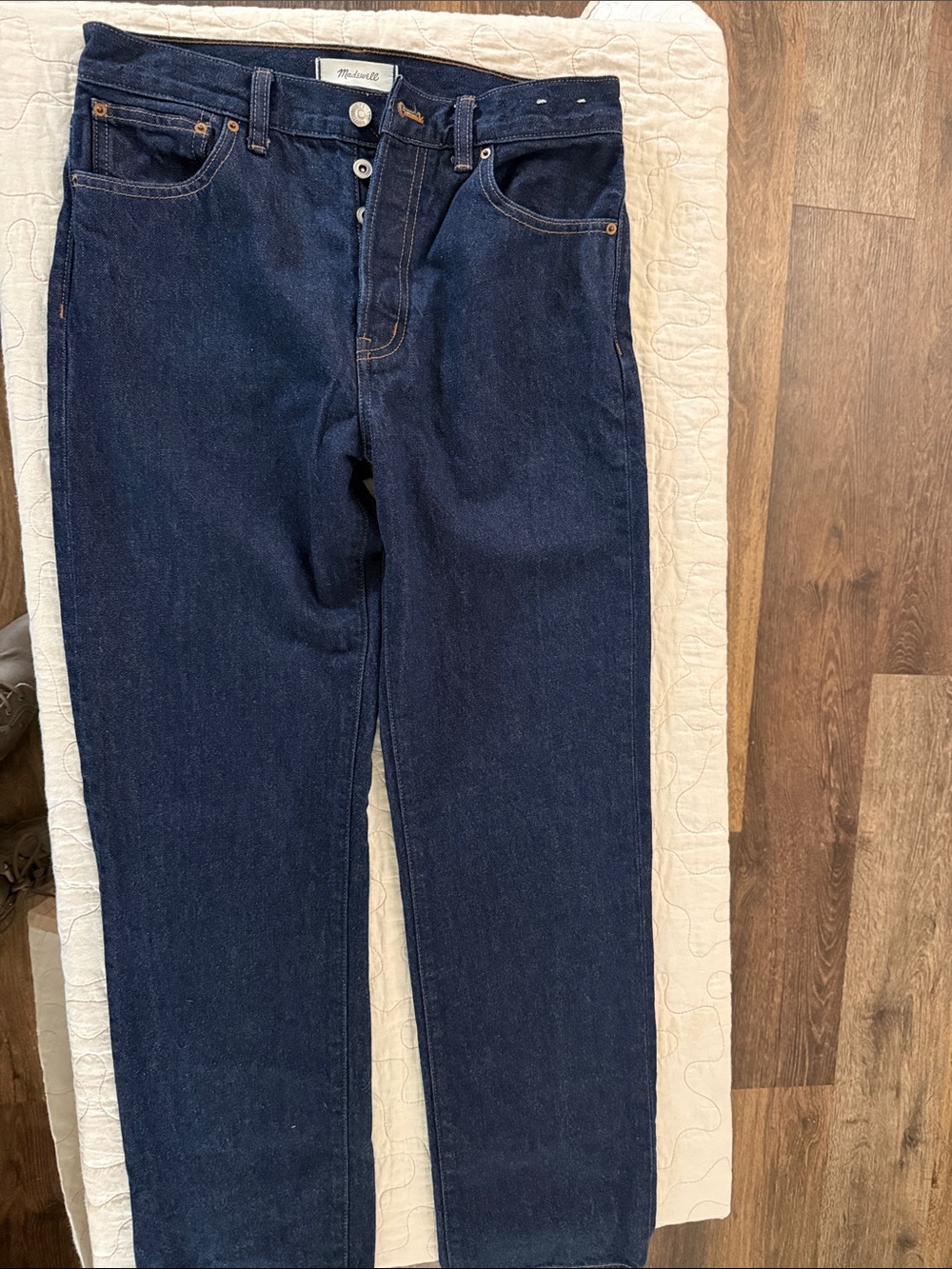 Madewell Men's Indigo Straight Jeans